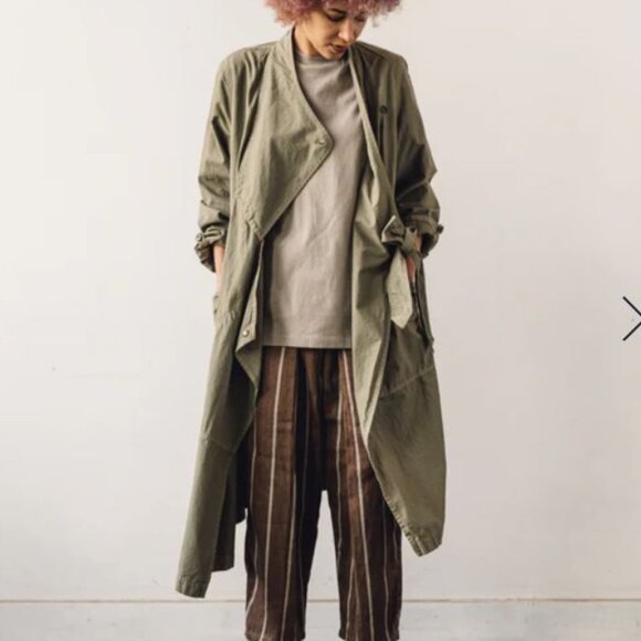 Kapital Made in Japan Ripstop Army Gurkha Coat, Khaki (Size 1) - Picture 2 of 9